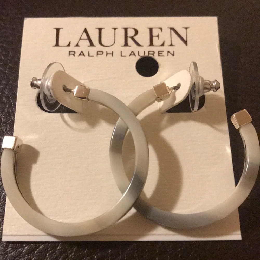 Ralph Lauren Hoop Earrings